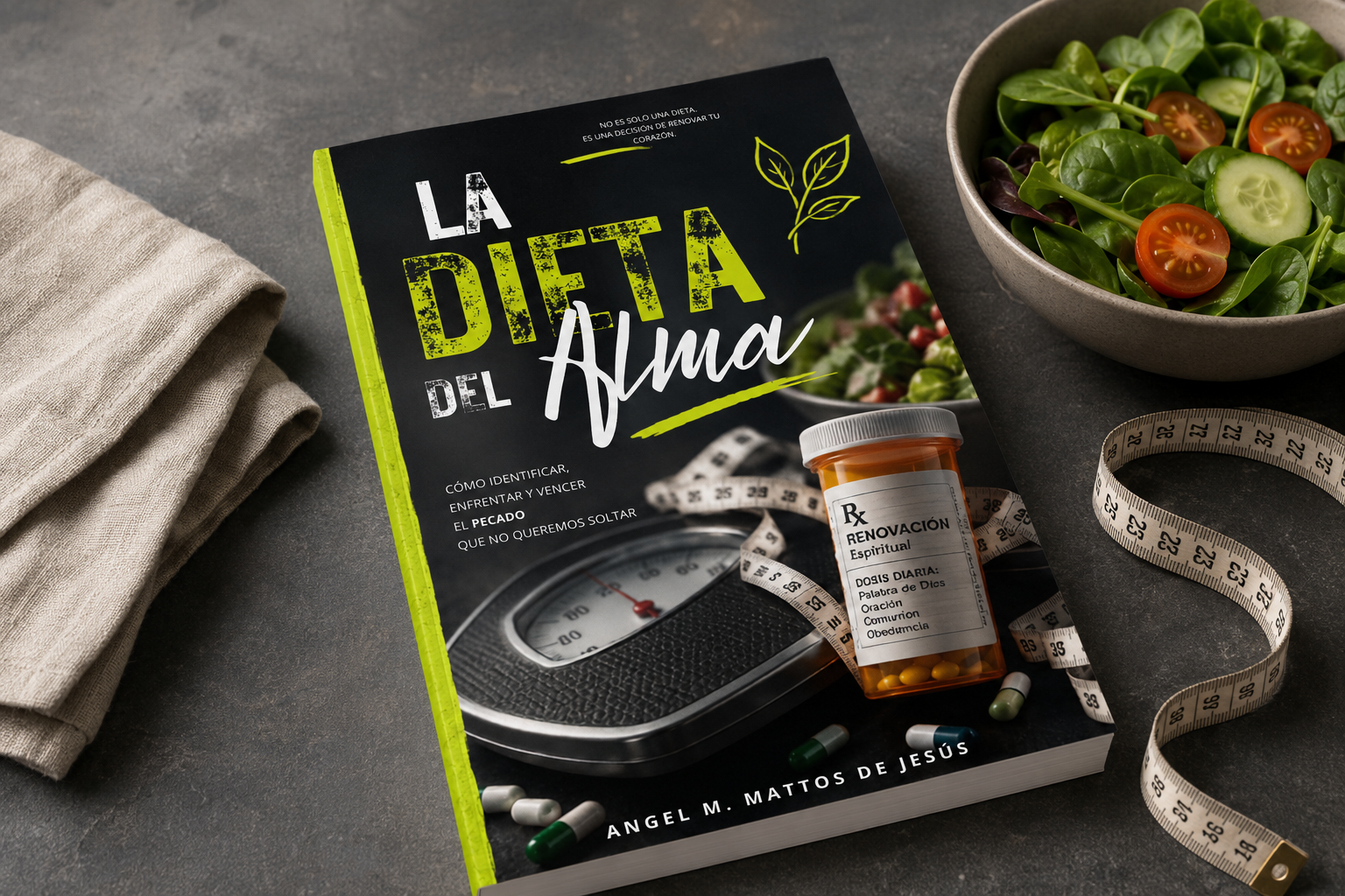 La Dieta del Alma presentado como libro físico