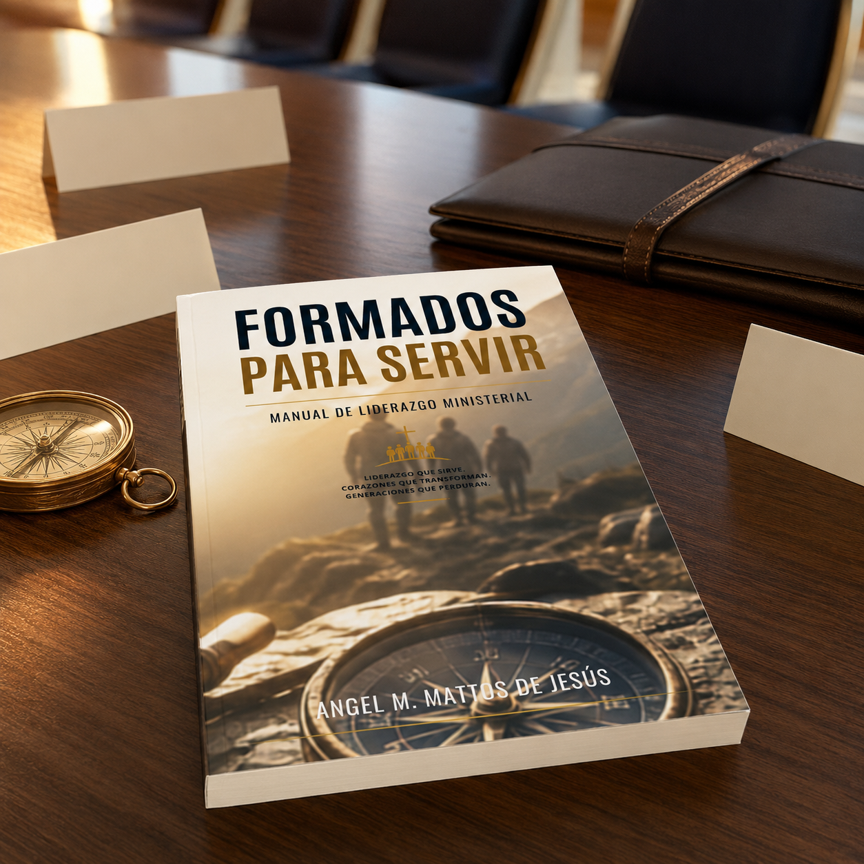 Formados para servir presentado como libro físico