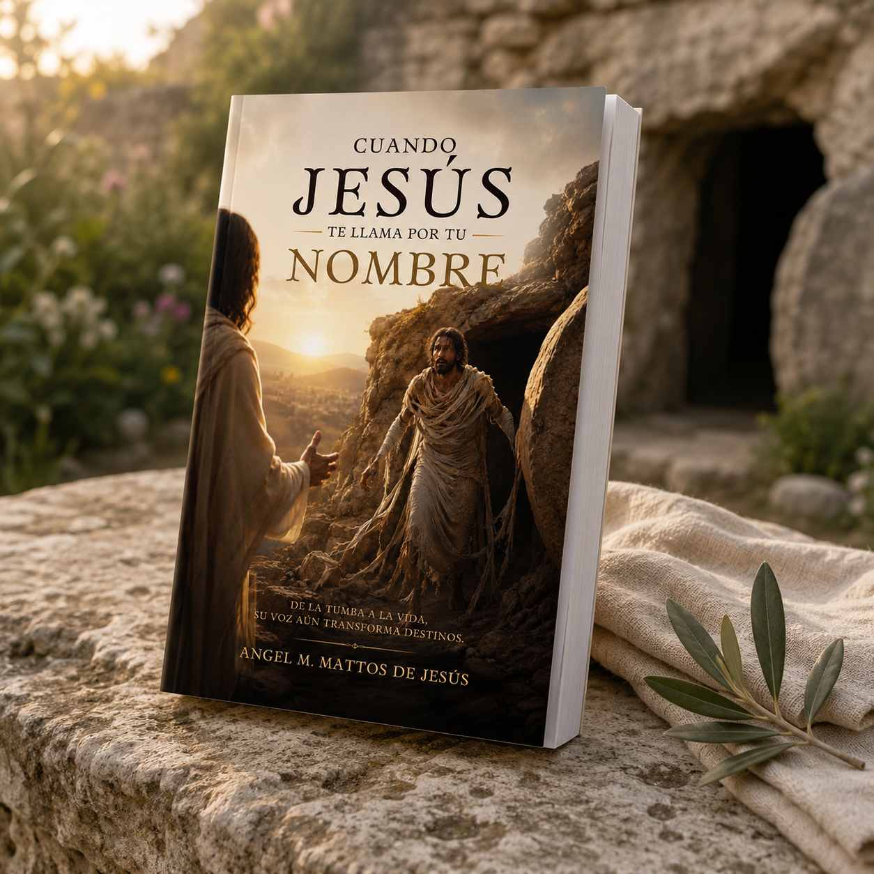Cuando Jesús te llama por tu nombre presentado como libro físico