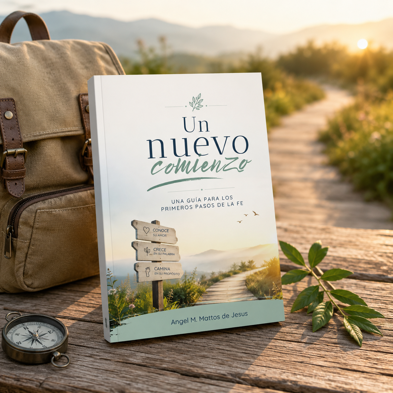 Un nuevo comienzo presentado como libro físico