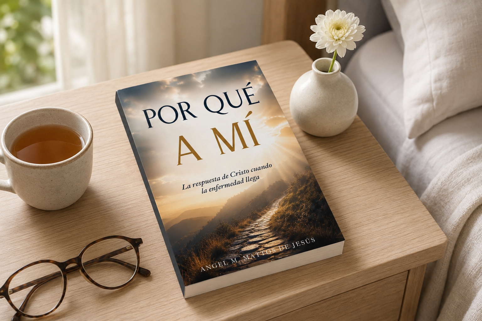 ¿Por qué a mí? presentado como libro físico